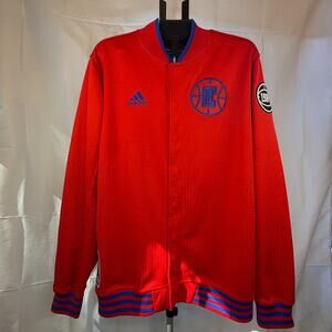 Official Adidas NBA LA Clippers warm-up / anthem jacket (on-court style)